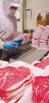 精肉加工部門縦長イメｰジ1スライス加工